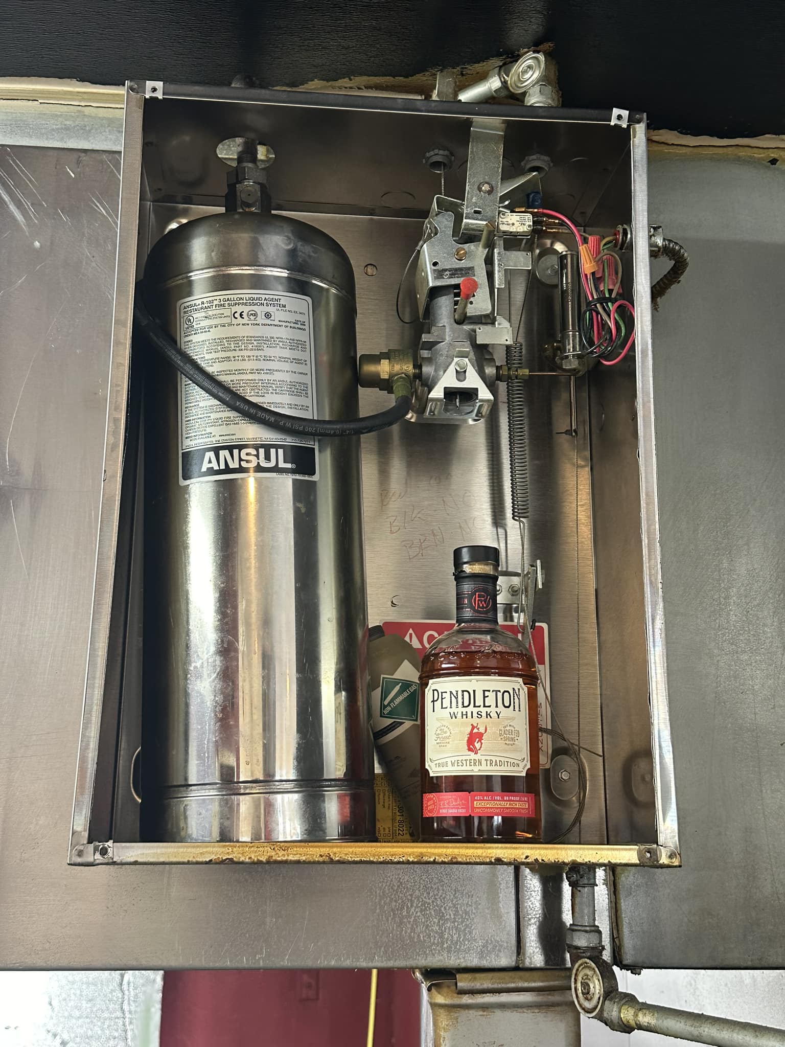 Ansul suppression system