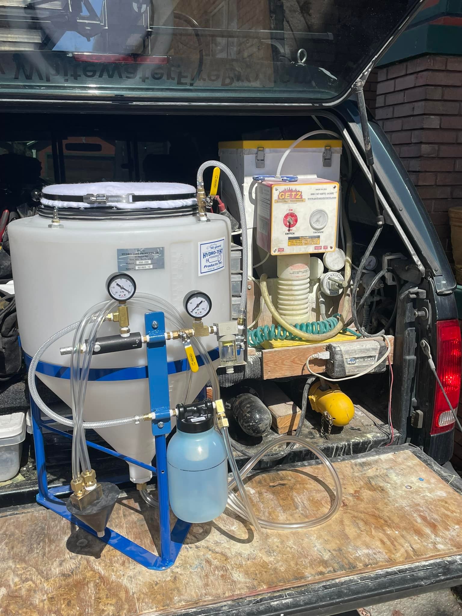 Recharging equipment in the field